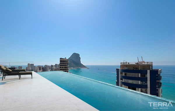 İspanya, Calpe, Costa Blanca'da Satılık Deniz Manzalı Daireler