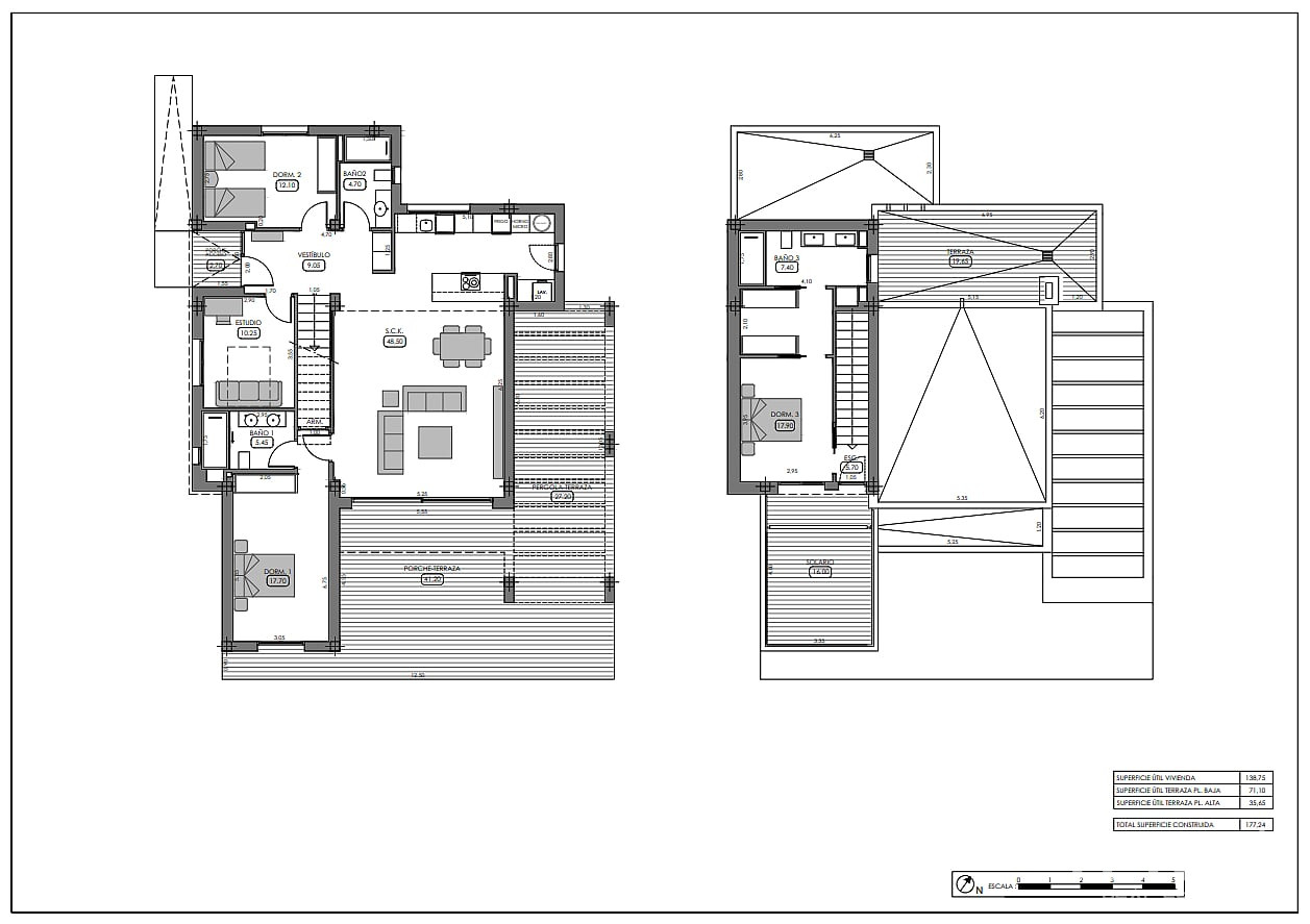 Golf Villas for Sale in Algorfa, Costa Blanca, Spain - 129721