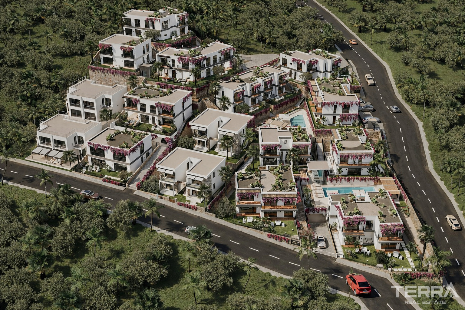 Sea View Apartments for Sale in Bodrum, Muğla, Turkey - 129972