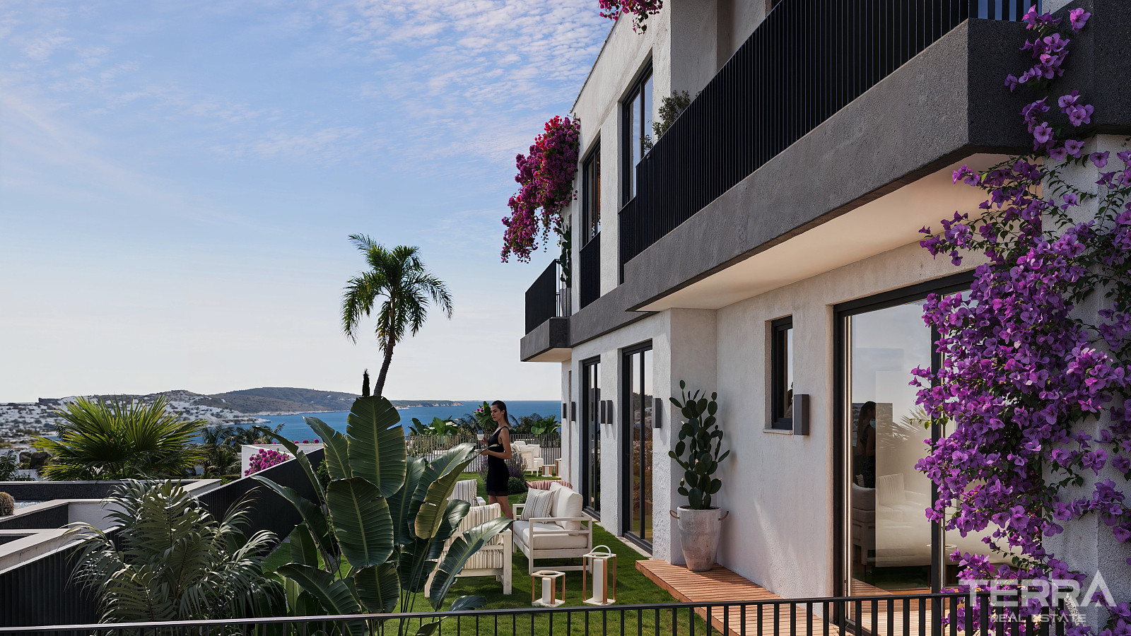 Sea View Apartments for Sale in Bodrum, Muğla, Turkey - 129975