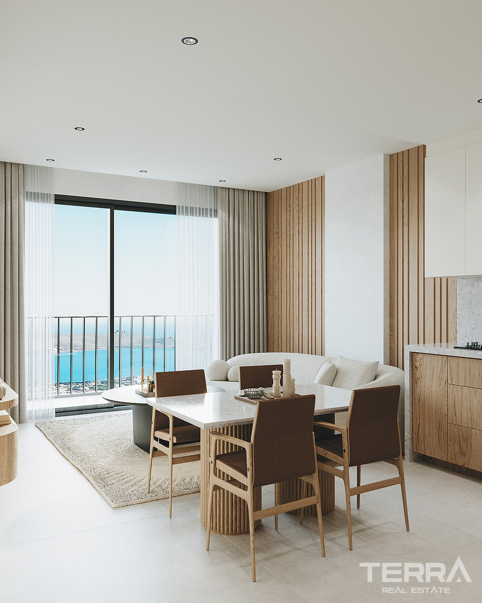 Sea View Apartments for Sale in Bodrum, Muğla, Turkey - 129977