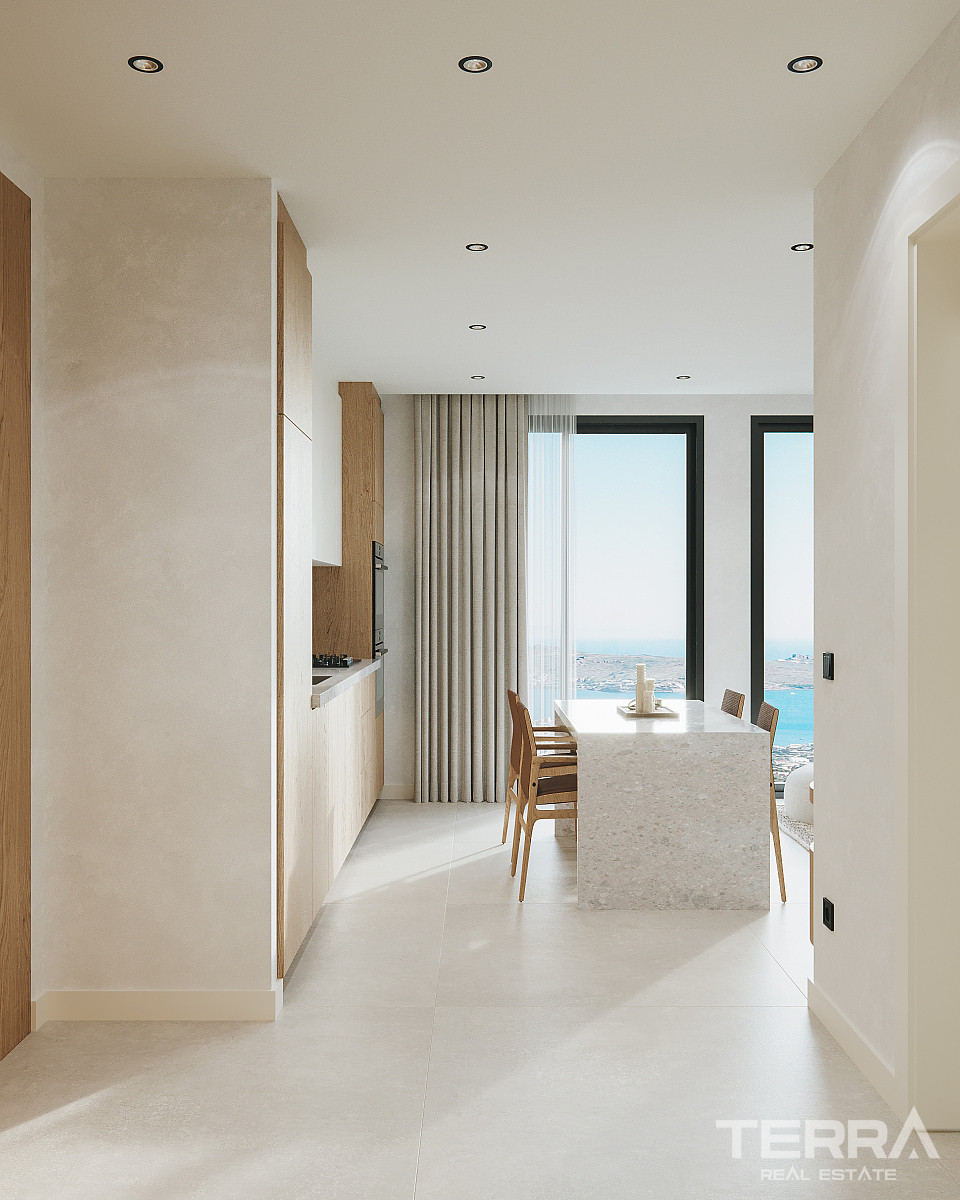 Sea View Apartments for Sale in Bodrum, Muğla, Turkey - 129984