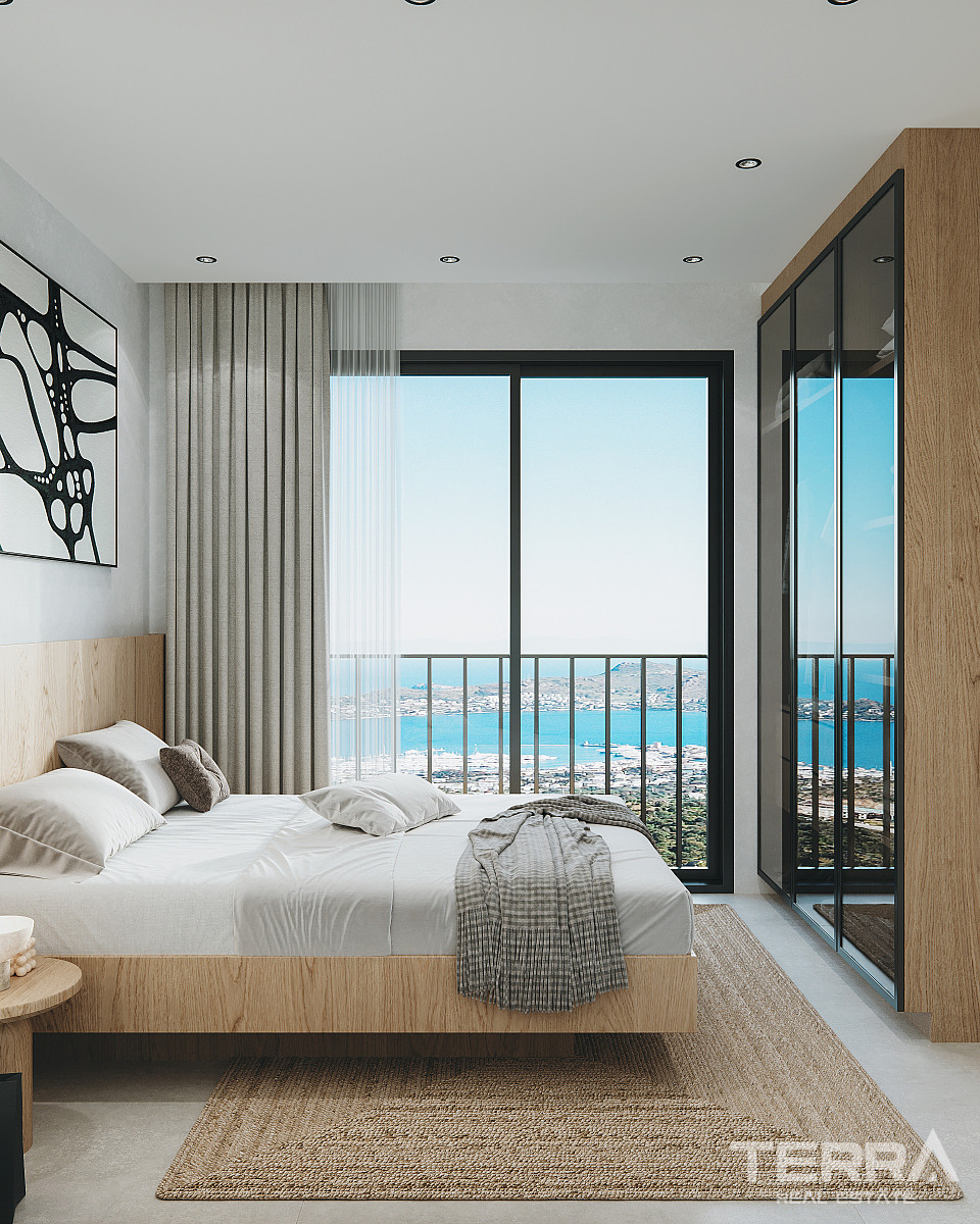 Sea View Apartments for Sale in Bodrum, Muğla, Turkey - 129986