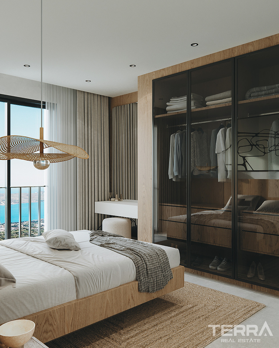 Sea View Apartments for Sale in Bodrum, Muğla, Turkey - 129988