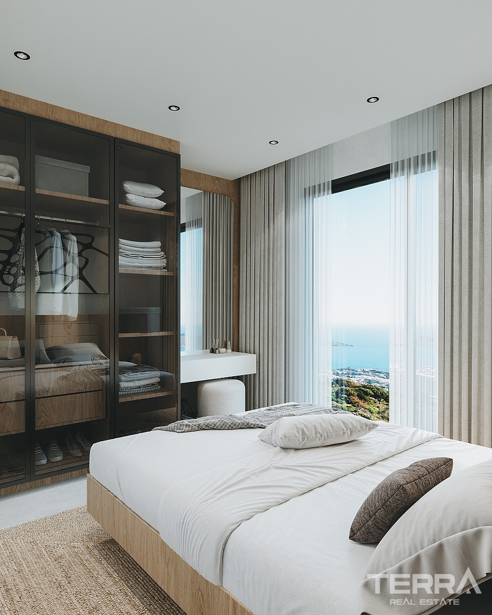 Sea View Apartments for Sale in Bodrum, Muğla, Turkey - 129991