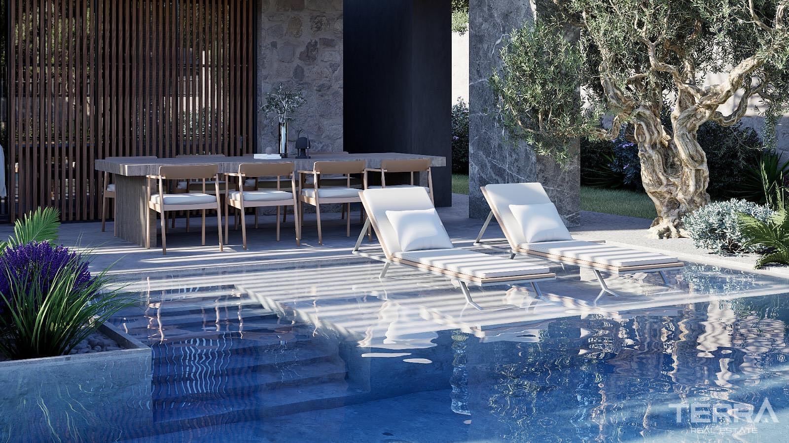 Detached Houses for Sale in Bodrum, Muğla, Turkey - 130007