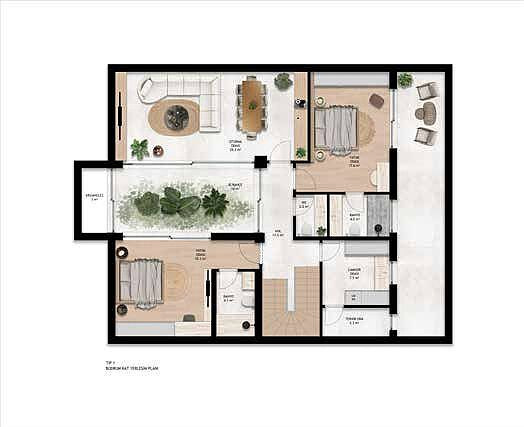 Detached Houses for Sale in Bodrum, Muğla, Turkey - 130033