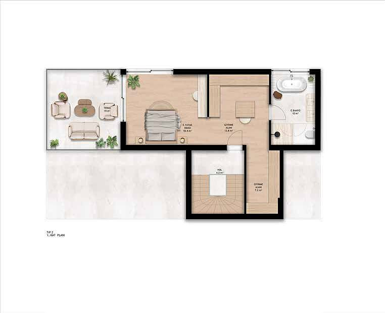 Detached Houses for Sale in Bodrum, Muğla, Turkey - 130035