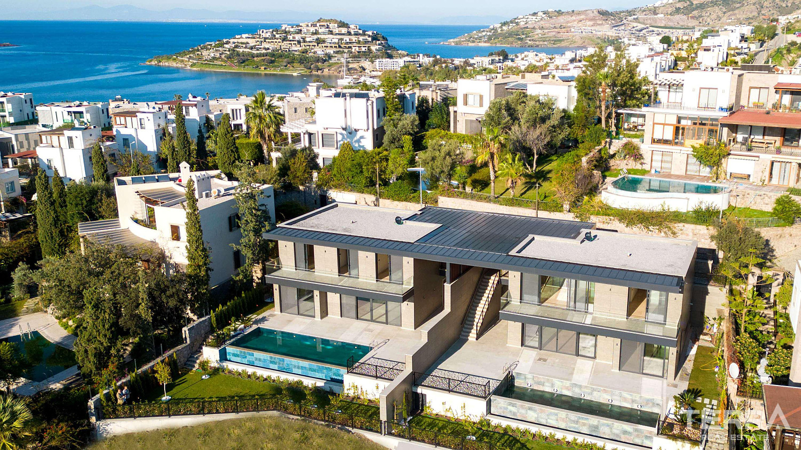 Sea View Villa for Sale in Bodrum, Muğla, Turkey - 130043