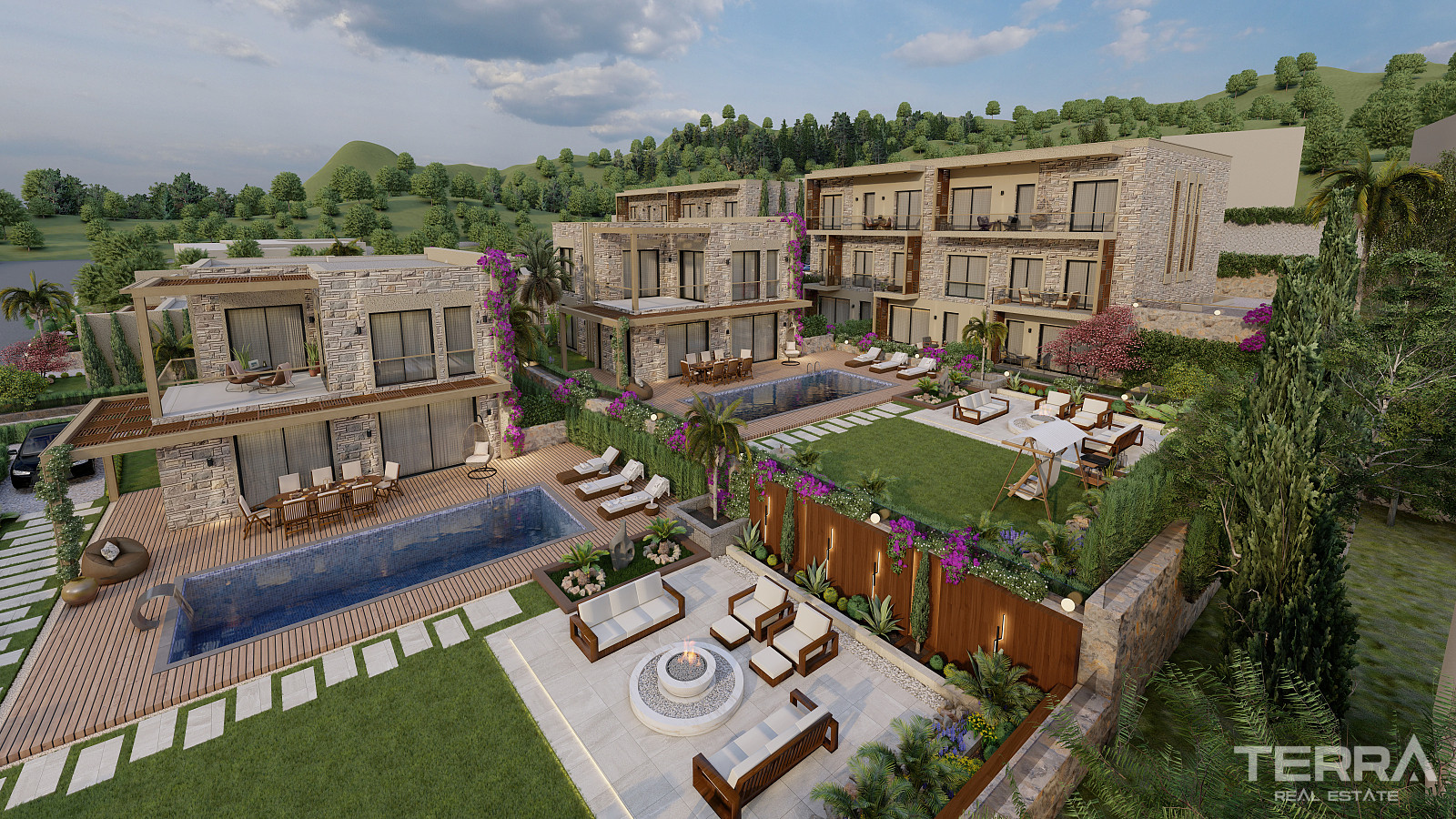 Sea View Villas for Sale in Bodrum, Muğla, Turkey - 130078
