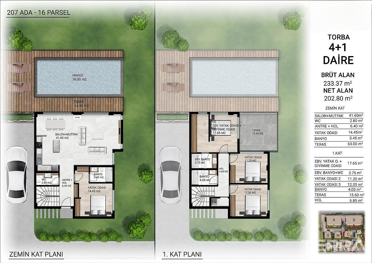 Sea View Villas for Sale in Bodrum, Muğla, Turkey - 130097