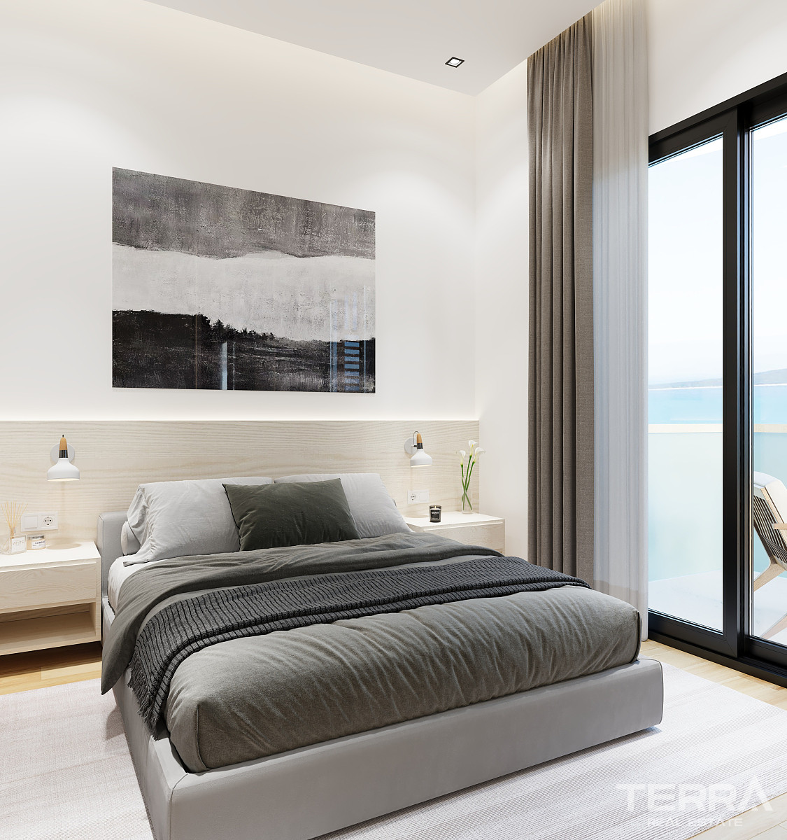 Sea View Apartments for Sale in Bodrum, Muğla, Turkey - 130118
