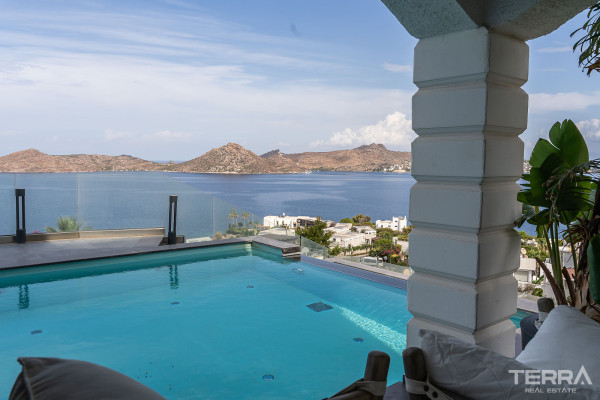 Sea View Villa for Sale in Bodrum, Muğla, Turkey