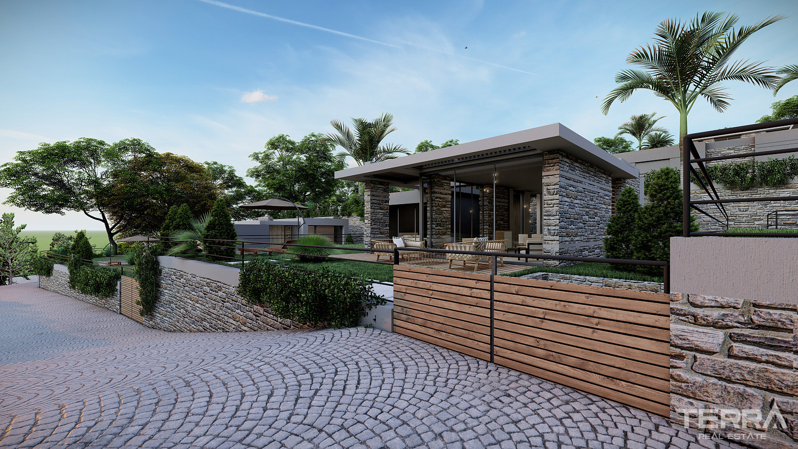 Muğla, Bodrum'da Deniz Manzaralı Satılık 3+1 Müstakil Villalar - 130259
