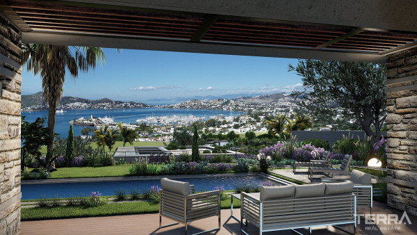 Sea View House for Sale in Bodrum, Muğla, Turkey