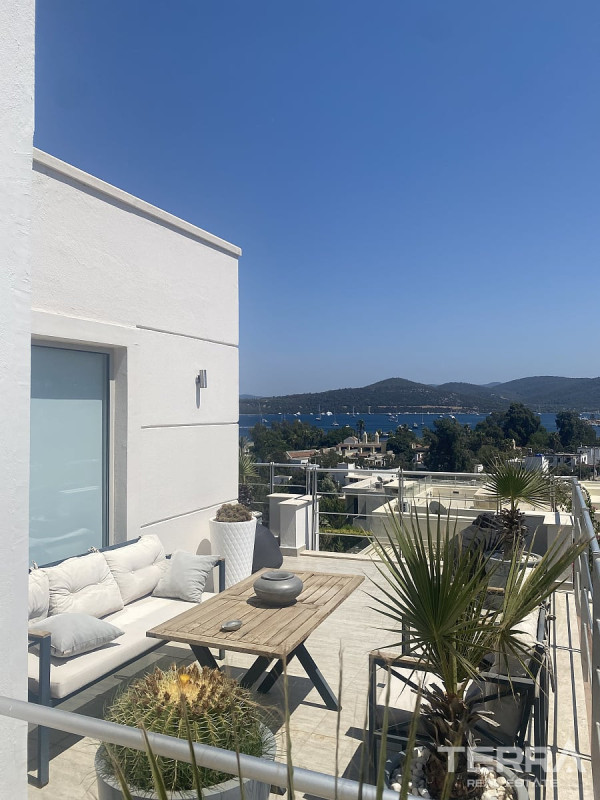 Sea View Apartment for Sale in Bodrum, Muğla, Turkey