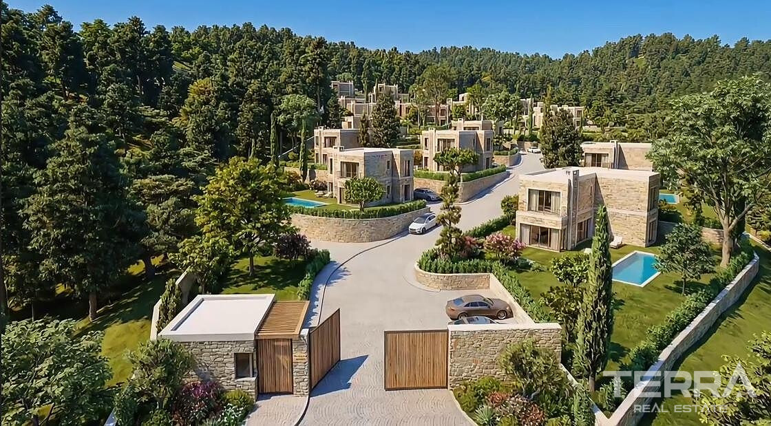 Detached Villas for Sale in Bodrum, Muğla, Turkey - 130606