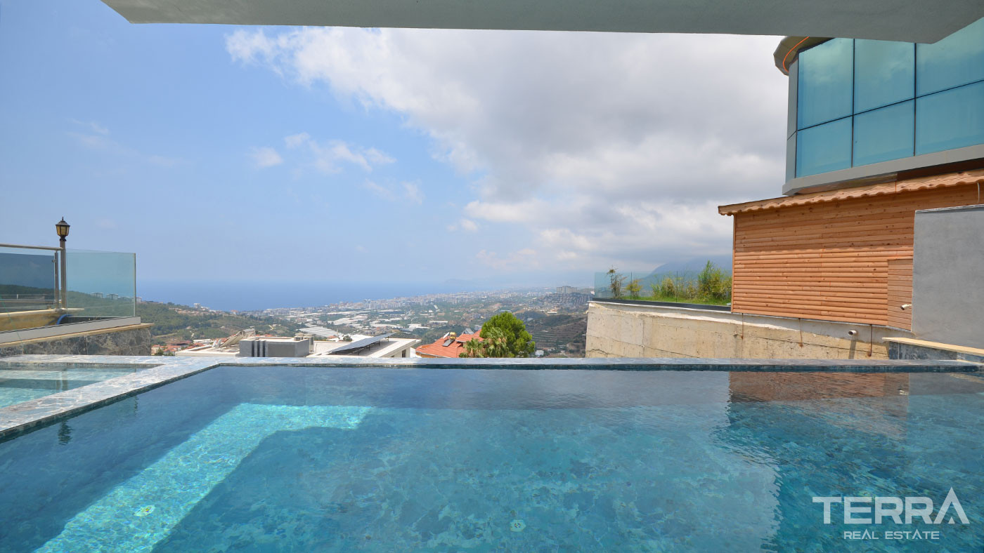 Sea View Villa for Sale in Kargıcak, Alanya, Turkey - 130762