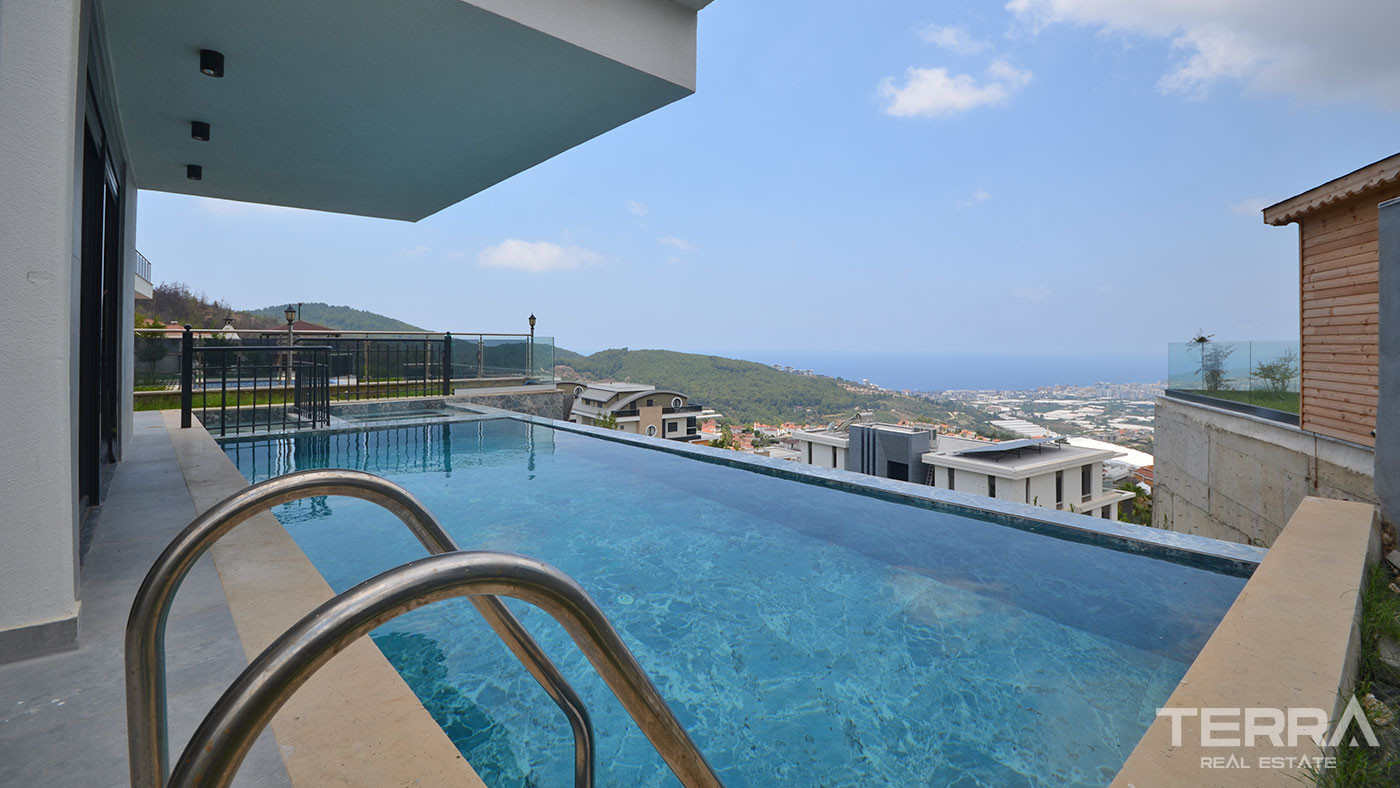 Sea View Villa for Sale in Kargıcak, Alanya, Turkey - 130765