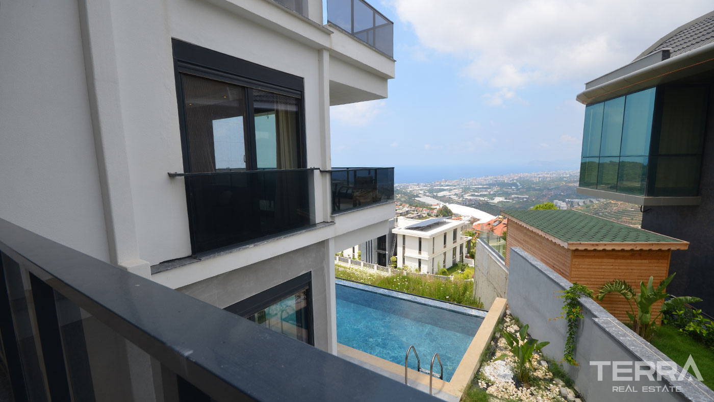 Sea View Villa for Sale in Kargıcak, Alanya, Turkey - 130771