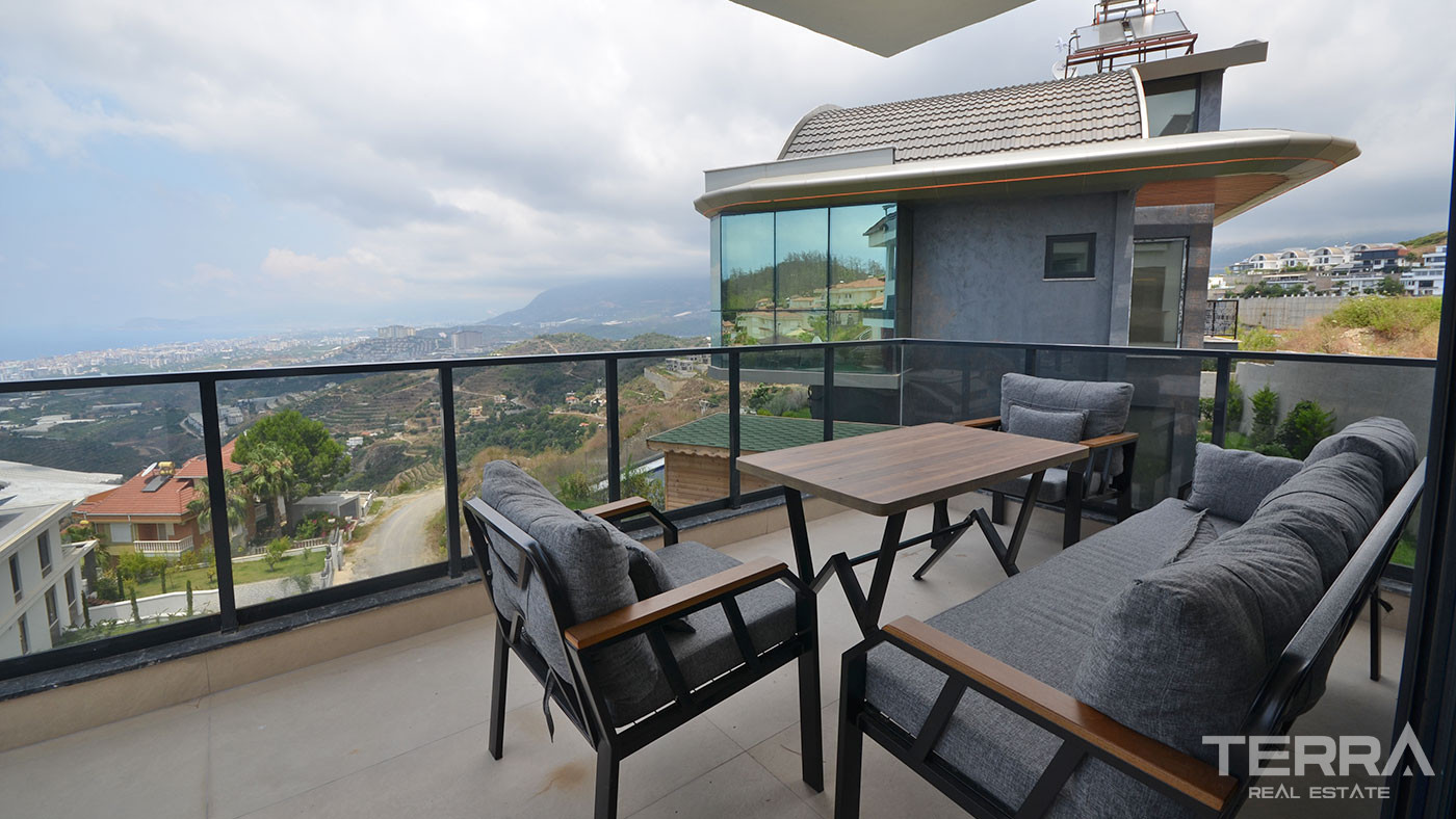 Sea View Villa for Sale in Kargıcak, Alanya, Turkey - 130774