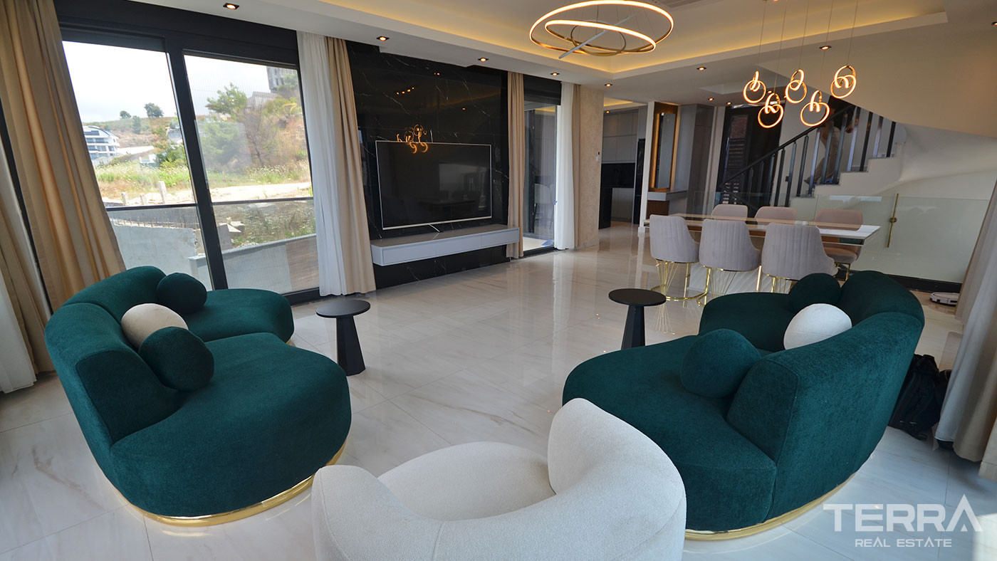 Sea View Villa for Sale in Kargıcak, Alanya, Turkey - 130773