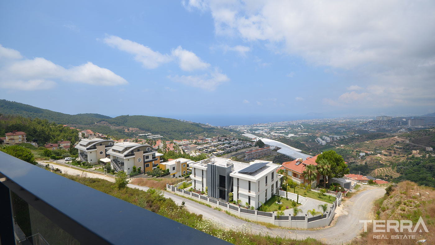 Sea View Villa for Sale in Kargıcak, Alanya, Turkey - 130778