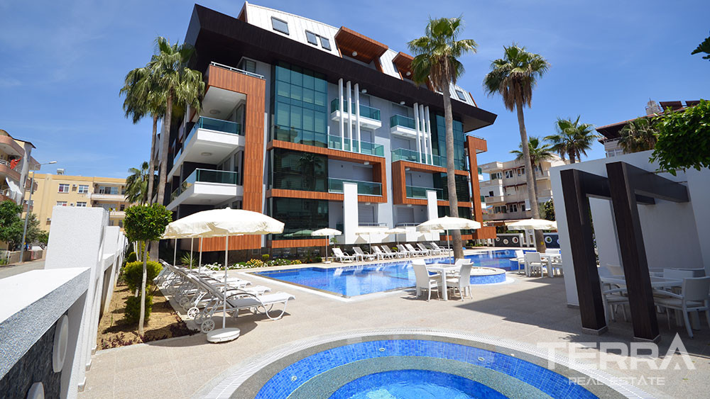 Appartements de Luxe Avec Espaces Communs Proche de la Mer à Alanya - 100282