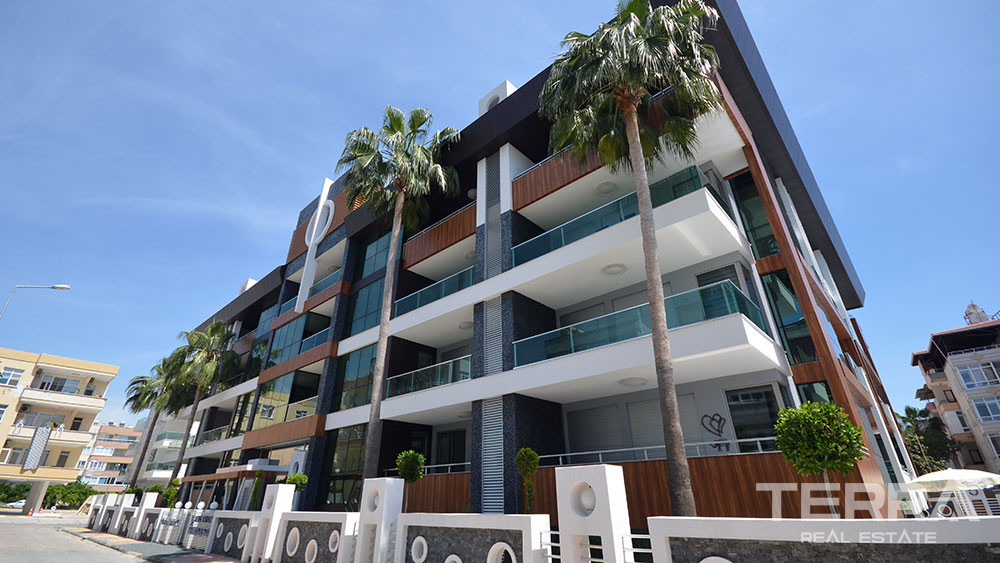 Appartements de Luxe Avec Espaces Communs Proche de la Mer à Alanya - 100283