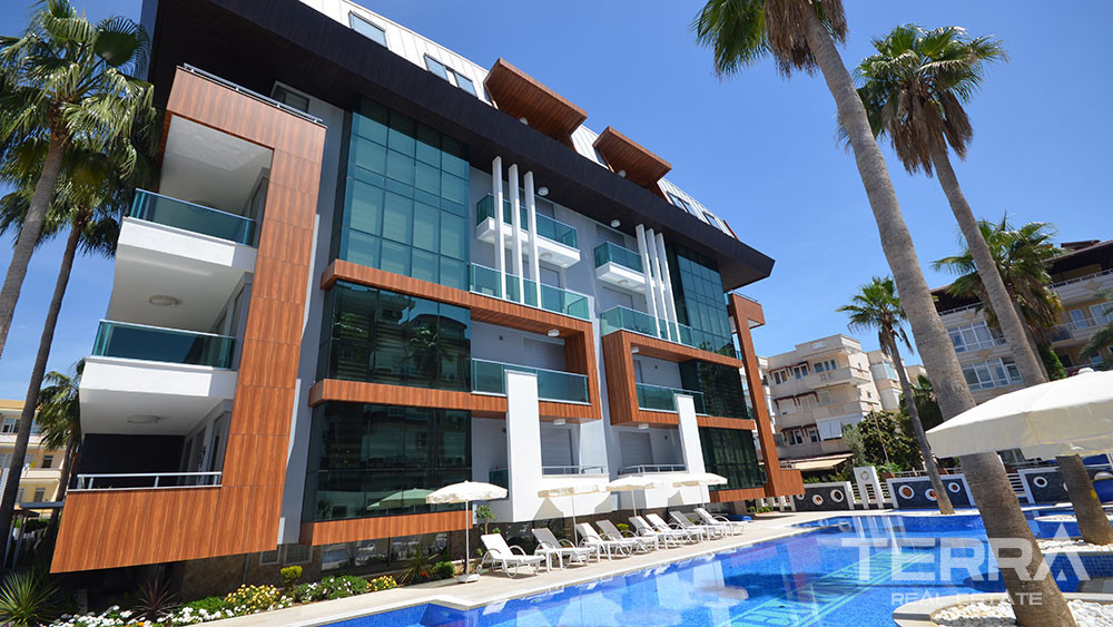 Appartements de Luxe Avec Espaces Communs Proche de la Mer à Alanya - 100286