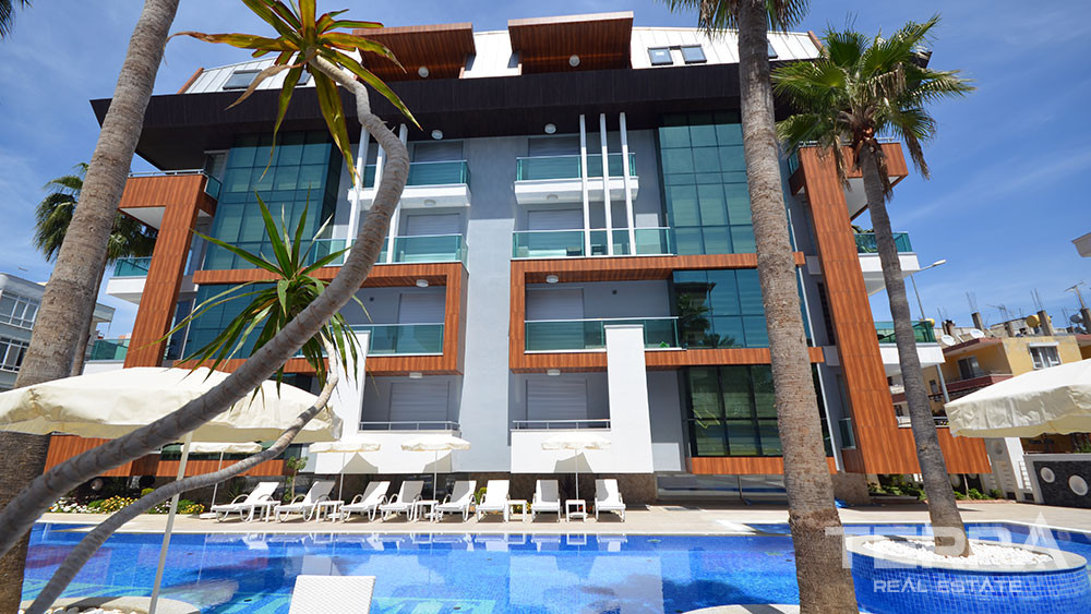 Appartements de Luxe Avec Espaces Communs Proche de la Mer à Alanya - 100287