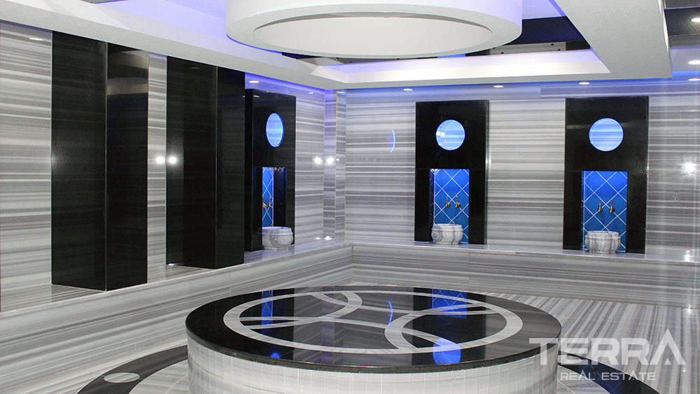 Appartements de Luxe Avec Espaces Communs Proche de la Mer à Alanya - 100304