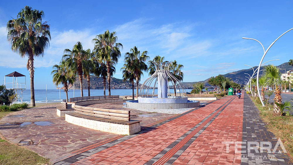 Appartements de Luxe Avec Espaces Communs Proche de la Mer à Alanya - 100306