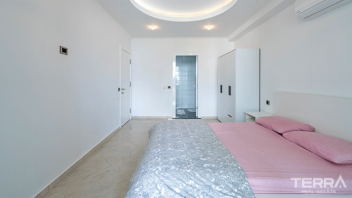 Appartements de Luxe Avec Espaces Communs Proche de la Mer à Alanya - 100313