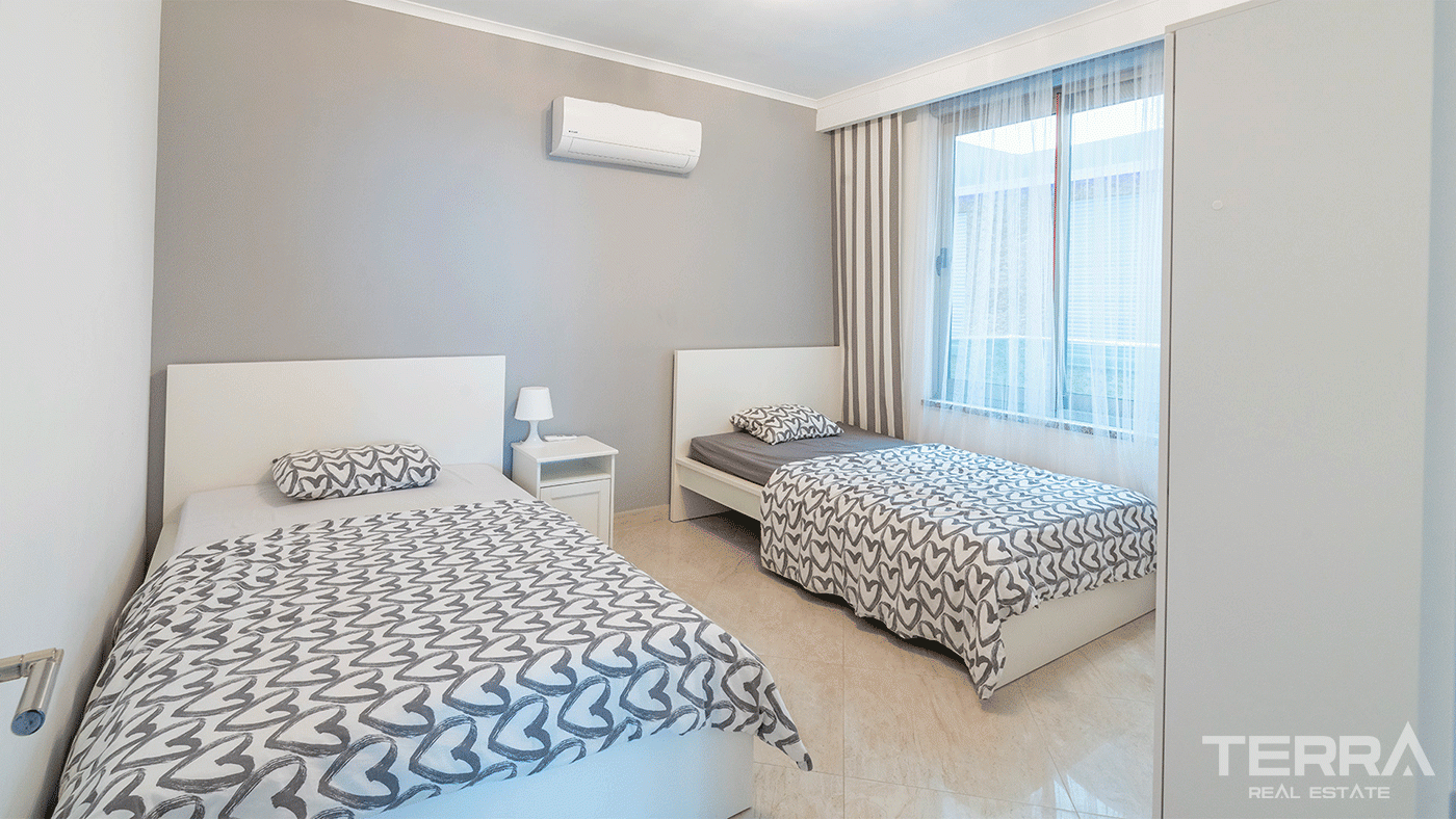 Appartements de Luxe Avec Espaces Communs Proche de la Mer à Alanya - 100318