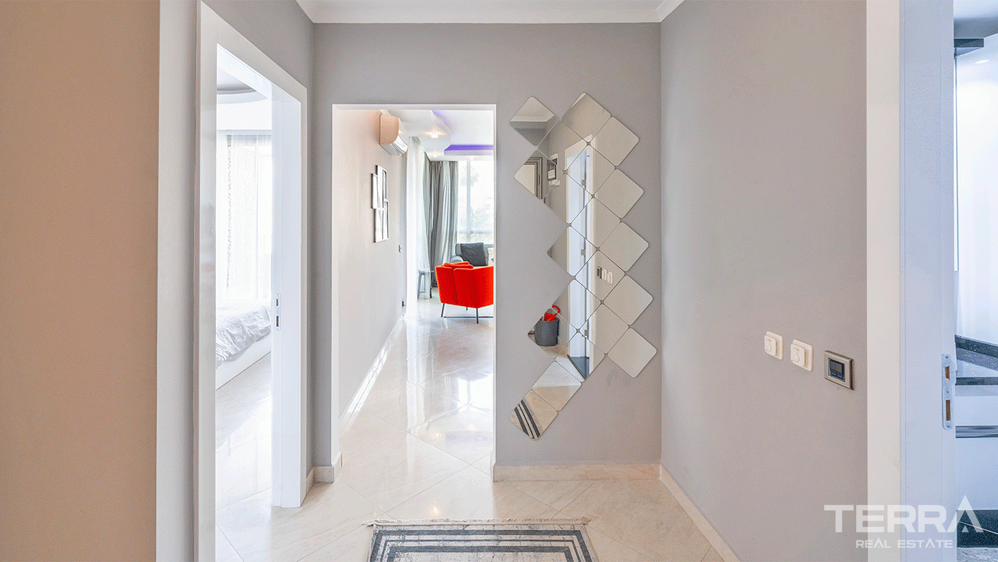 Appartements de Luxe Avec Espaces Communs Proche de la Mer à Alanya - 100322