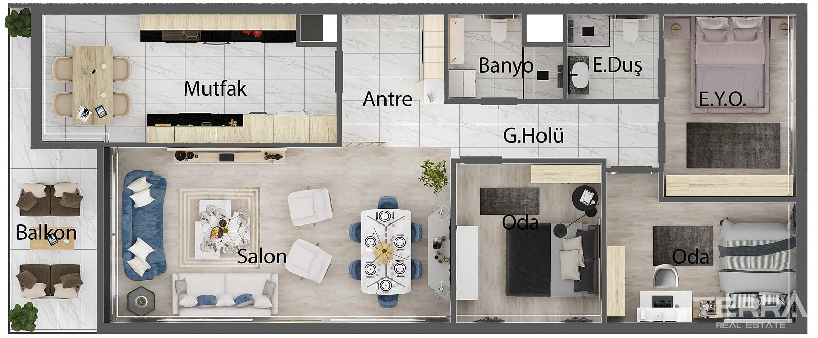 Apartments for Sale in Çankaya, Ankara, Turkey - 131017