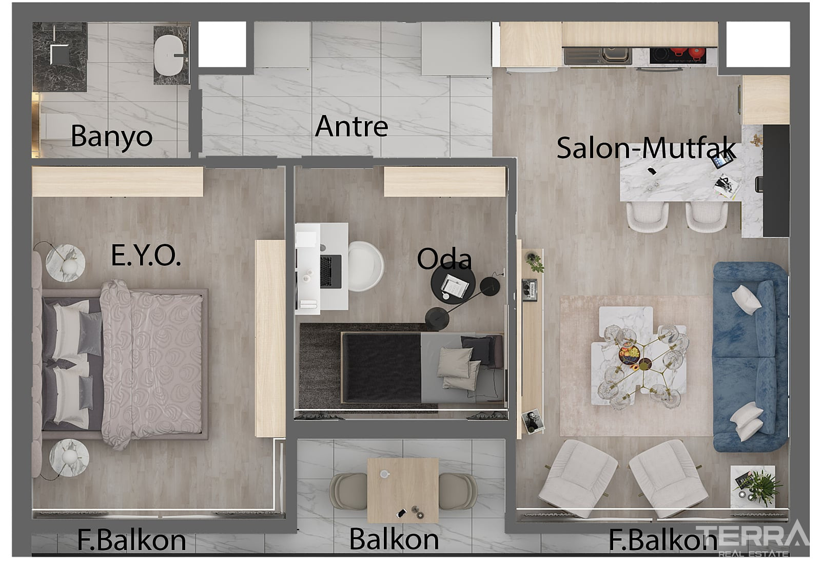 Apartments for Sale in Çankaya, Ankara, Turkey - 131018