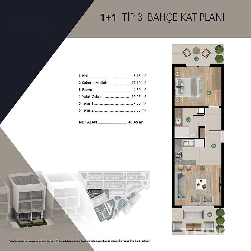 Aydın, Kuşadası'nda Satılık Deniz Manzaralı Daireler - 131254