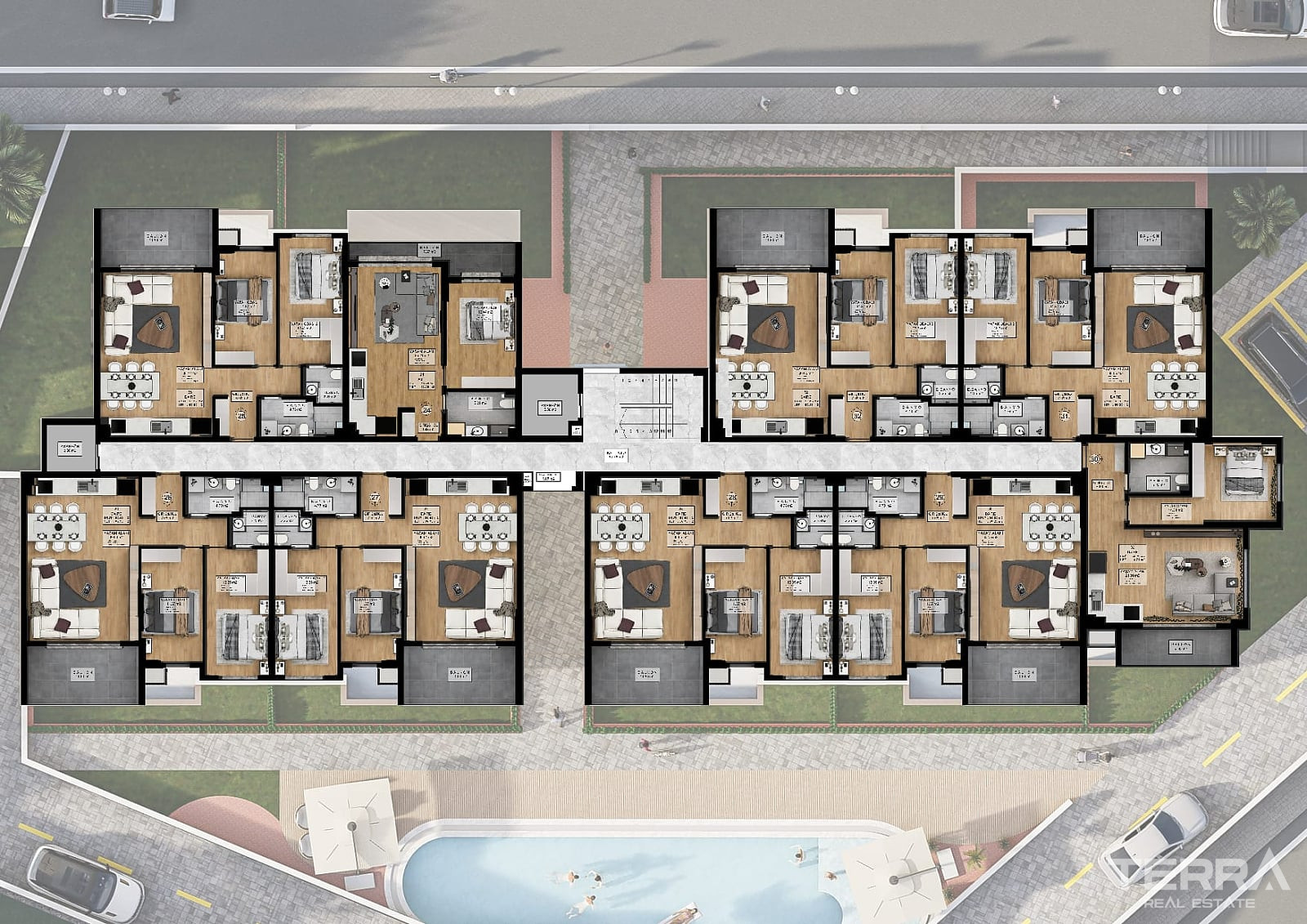 Apartments for Sale in Kuşadası, Aydın, Turkey - 131318