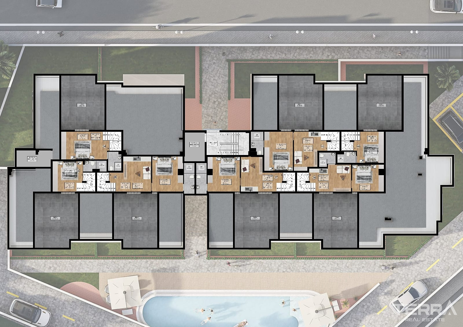 Apartments for Sale in Kuşadası, Aydın, Turkey - 131319