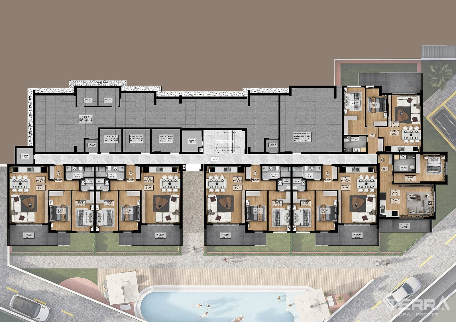 Apartments for Sale in Kuşadası, Aydın, Turkey - 131320