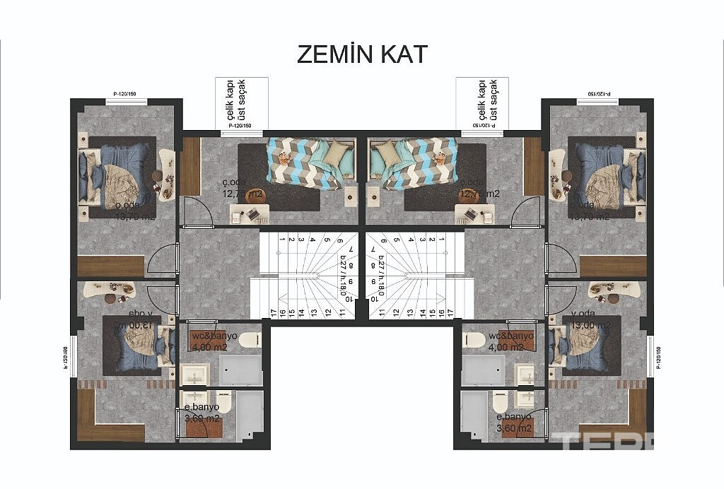 Apartments for Sale in Kuşadası, Aydın, Turkey - 131374