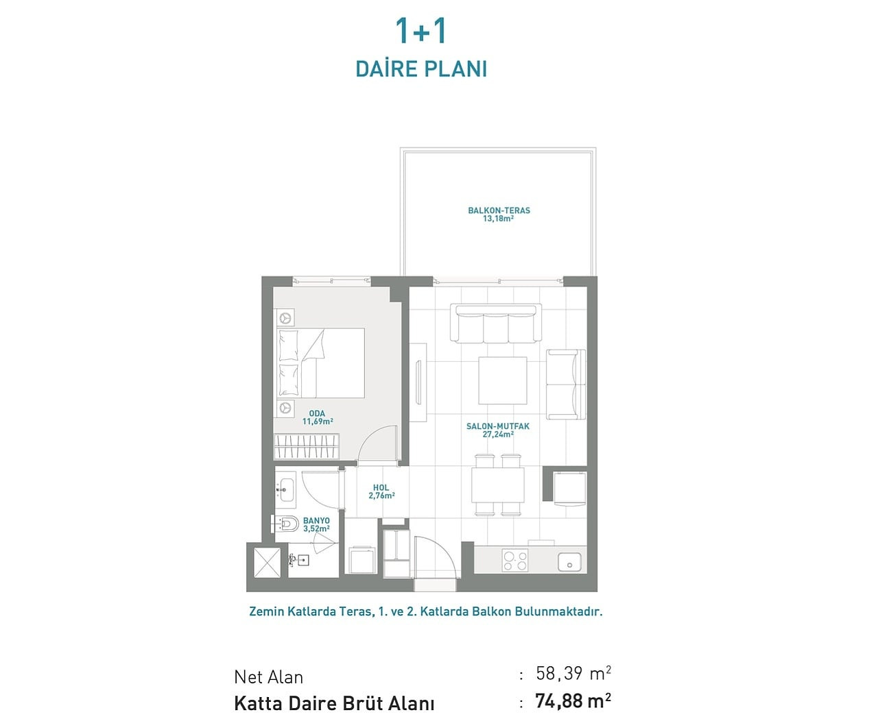 Apartments for Sale in Çeşme, İzmir, Turkey - 131466