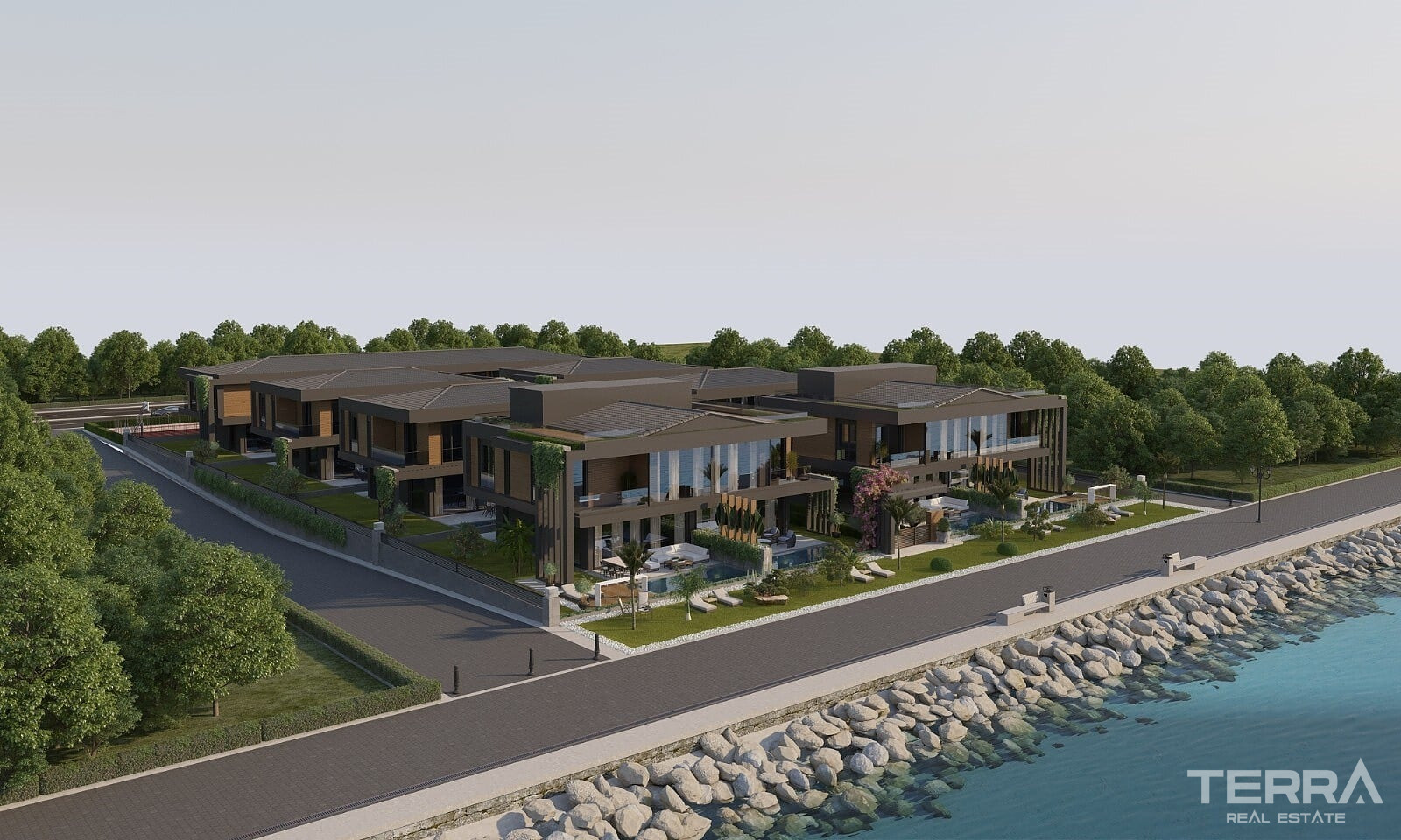 Seafront Villas for Sale in Urla, İzmir, Turkey - 131554