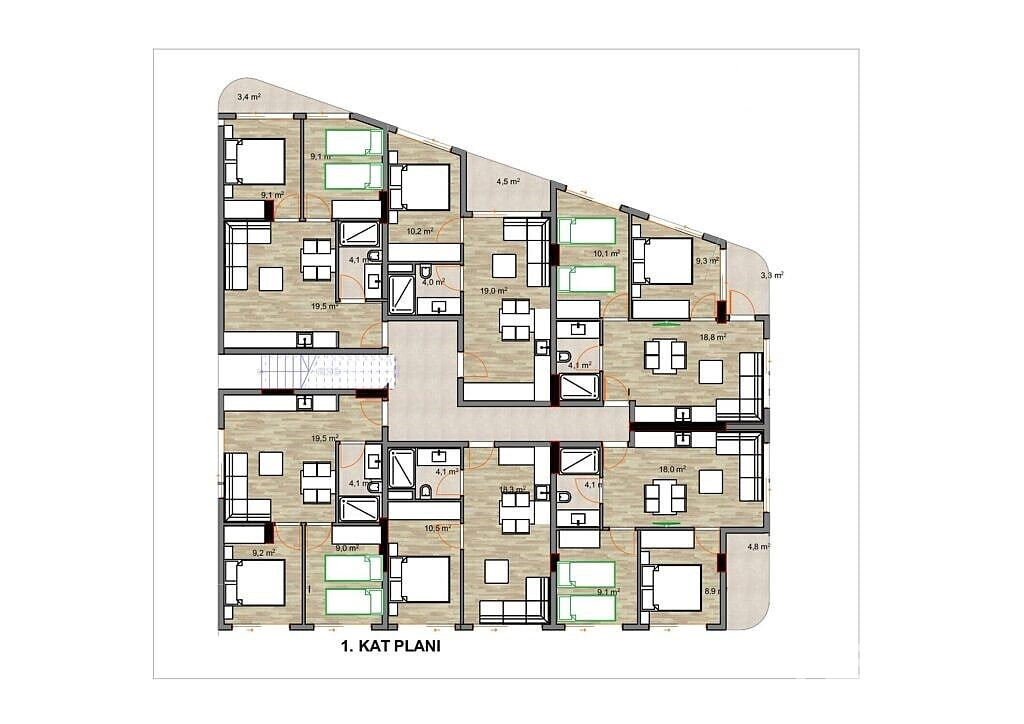 Apartments for Sale in Güzelbahçe, İzmir, Turkey - 131744