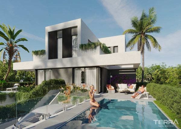 İspanya, Costa Blanca, Finestrat’ta Deniz Manzaralı Modern Villalar