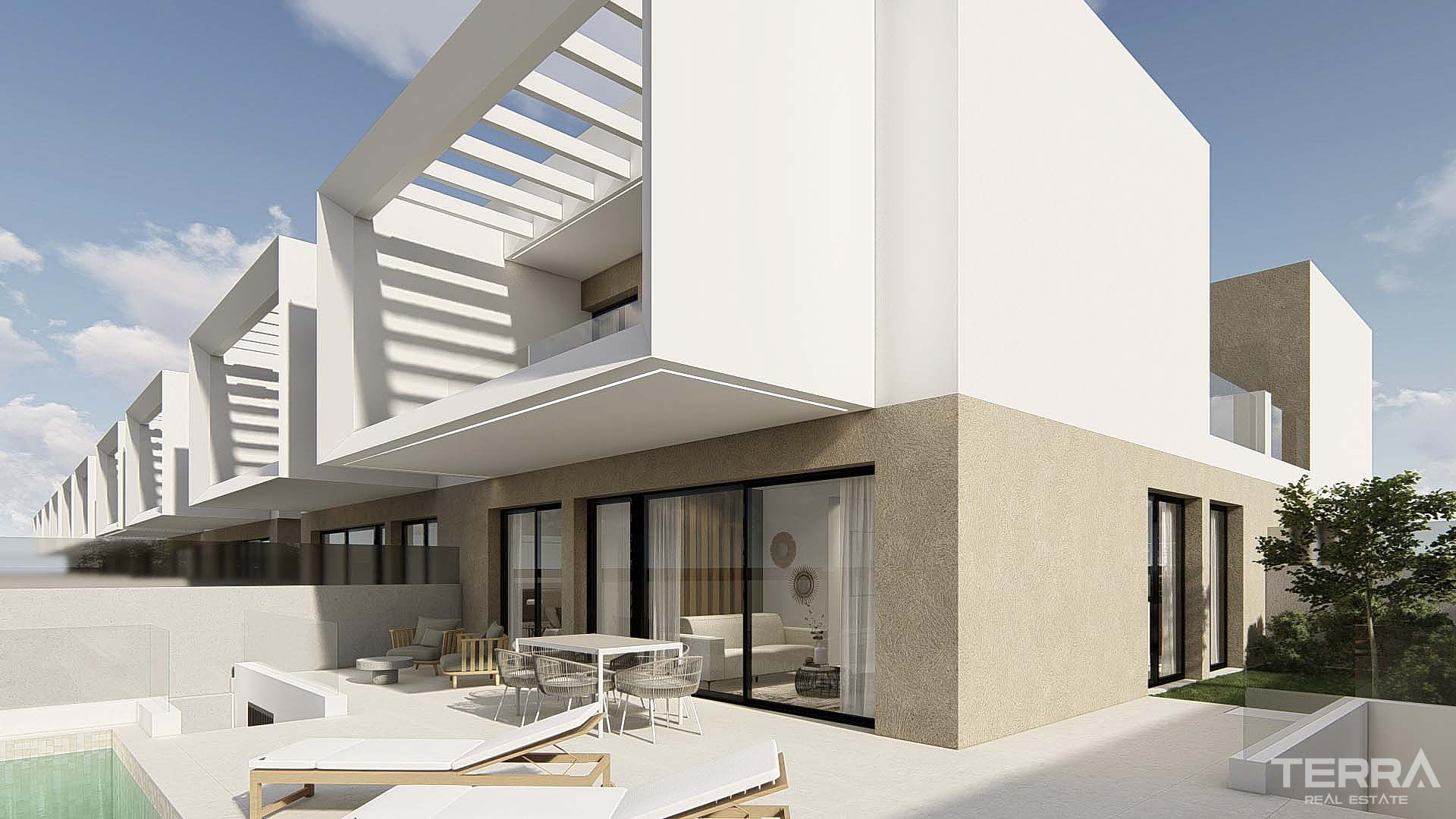 Semi-Detached Villas for Sale in Dolores, Costa Blanca, Spain - 131998