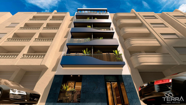 İspanya, Costa Blanca, Torrevieja'da Plaja Yakın Satılık 1+1 Daireler