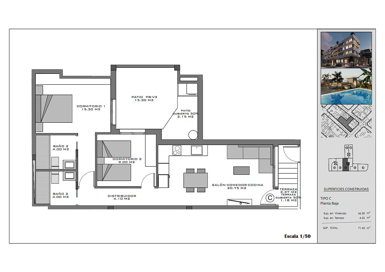 İspanya, Costa Blanca, Santa Pola Merkezde Satılık Sıfır Daireler - 132481